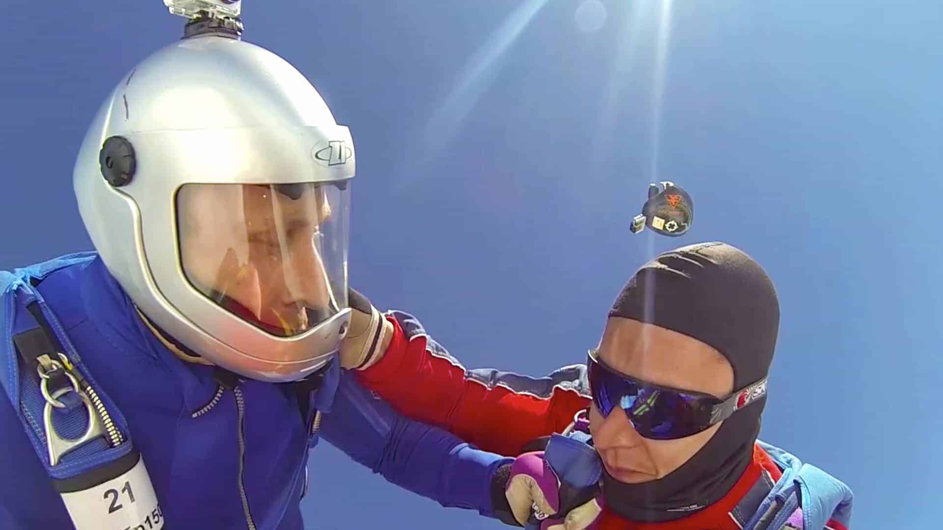 Парашютист GOPRO