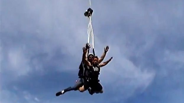 Parachutes Are Laid Out On The Ground Before A Skydiving Competition Stock  Photo - Download Image Now - iStock