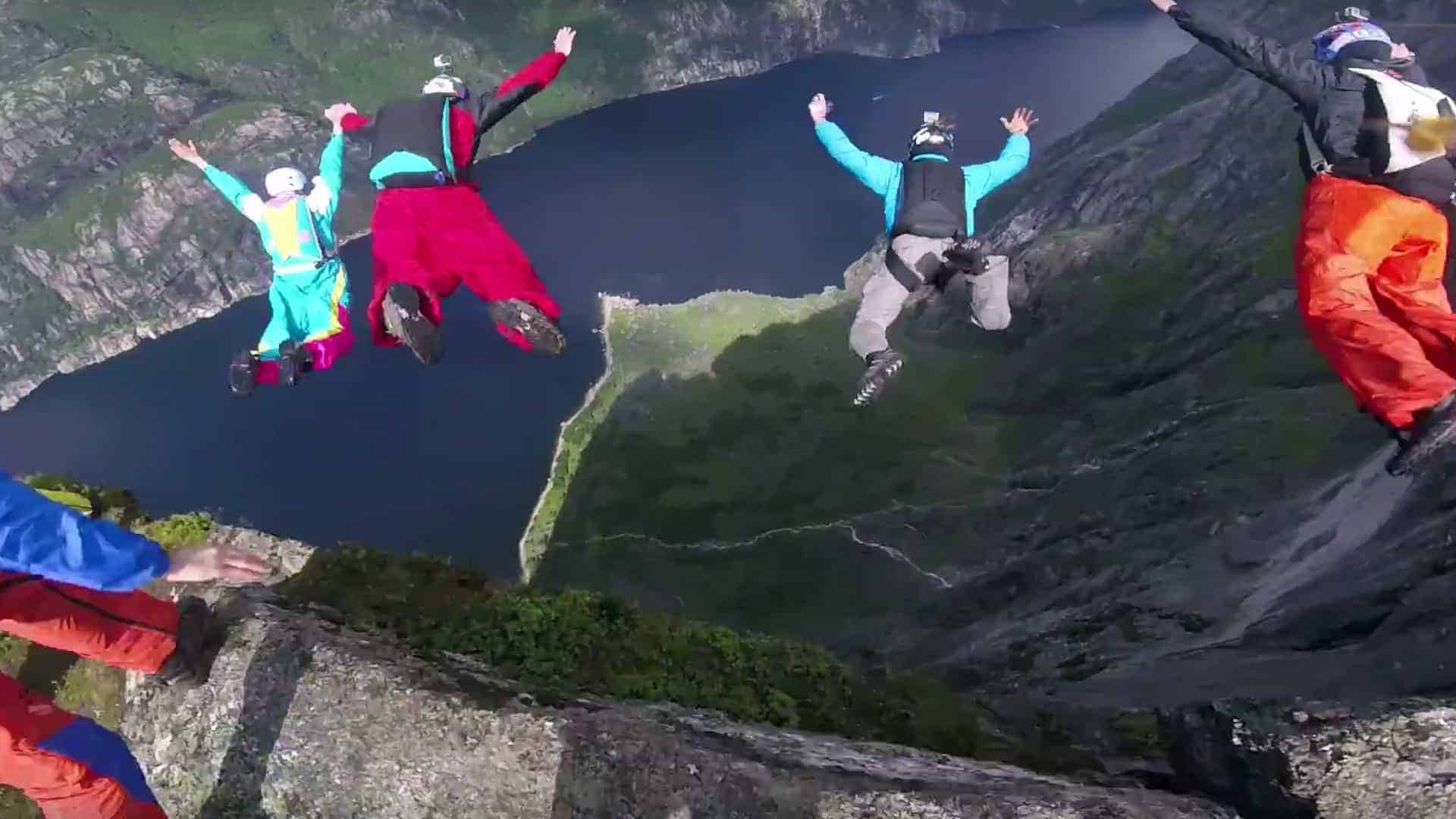 Закинф Base jumping