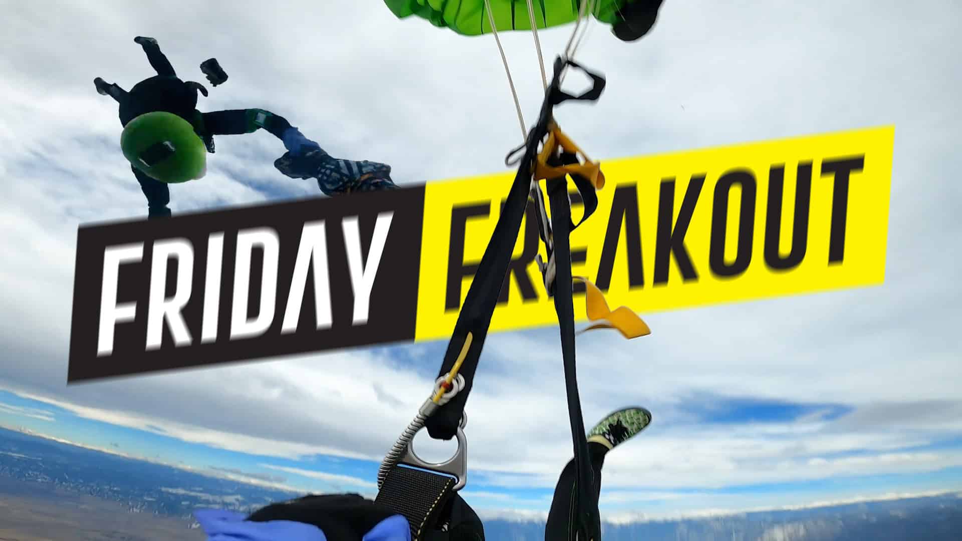 Friday Freakout: Skydiver Knocked Out By Hard Premature Parachute ...